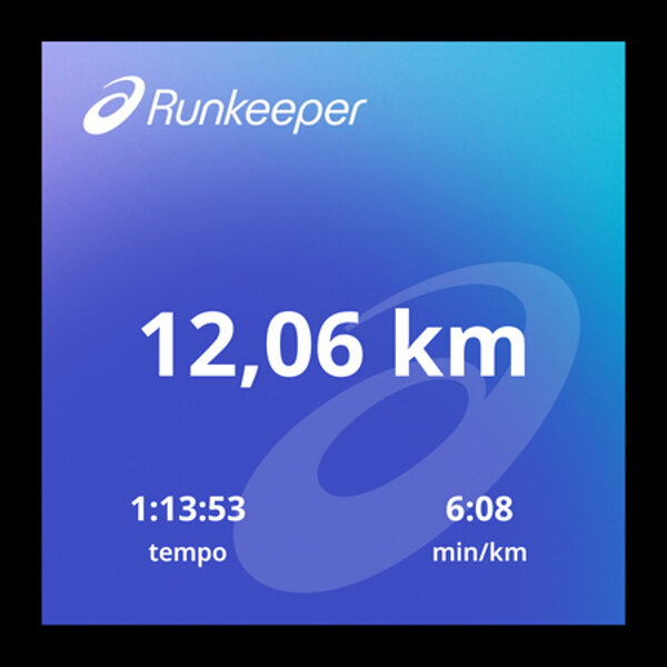 Run 12km | 12.11.2023 | 12,06km | 01:13:53 | 06:08 min/km