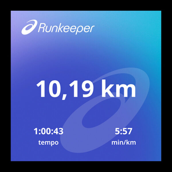 Run 10km | 17.12.2023 | 10,19km | 01:00:43 | 05:57 min/km
