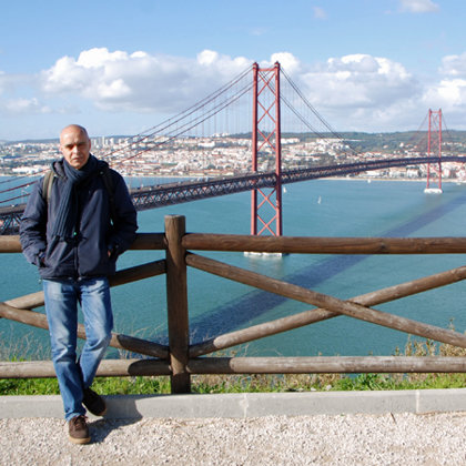 Ponte 25 de Abril, Almada, Portugal, 01.02.2015