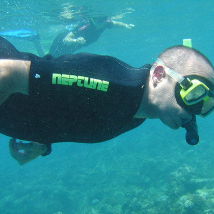 Snorkeling (Outer Barrier Reef), Great Barrier Reef, Australia, 30.10.2003