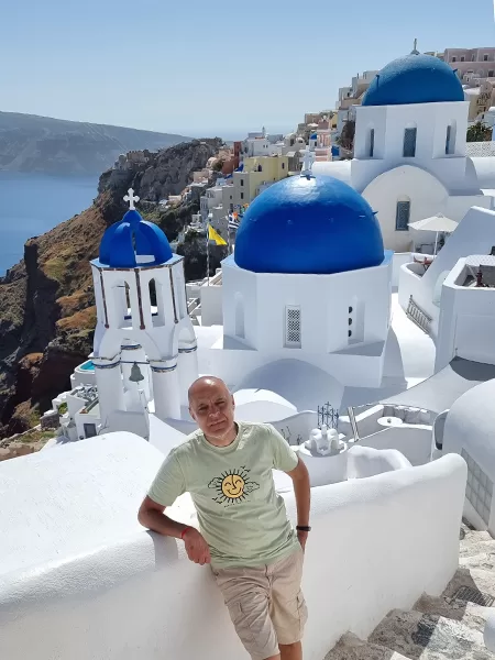 Santorini, Greece, 24.04.2022