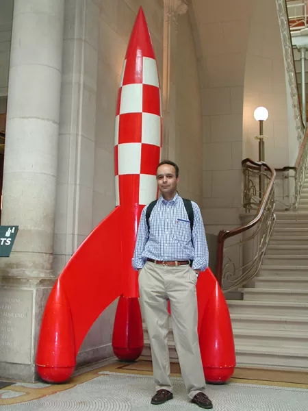 Tintin Rocket, Brussels, Belgium, 28.07.2001