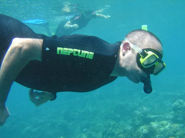 Snorkeling (Outer Barrier Reef), Great Barrier Reef, Australia, 30.10.2003